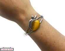 Load image into Gallery viewer, Luxury Women&#39;s Bracelet Set &quot;Klein Créateur&quot; Stainless Steel &amp; Crystal : Snow White Yellow
