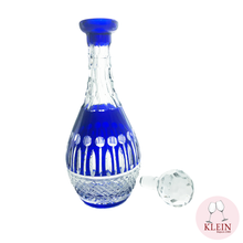 Load image into Gallery viewer, Roemer Service: Saint Petersburg Cobalt Blue Crystal Decanter Maison Klein 54120 Baccarat France
