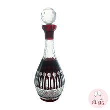 Load image into Gallery viewer, Service Roemer : Saint Petersburg Ruby Crystal Decanter Lined Maison Klein 54120 Baccarat France
