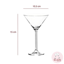 Charger l&#39;image dans la galerie, 6 coupes à martini/cocktail dimensions
