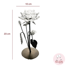 Charger l&#39;image dans la galerie, dimension rose en cristal blanc

