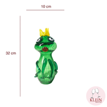 Load image into Gallery viewer, sculpture cristal grenouille verte 
