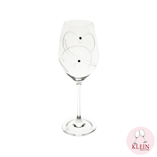 Charger l&#39;image dans la galerie, Coffret Couple &quot;Duo à vin&quot; : 2 verres en Cristal Taillées Main
