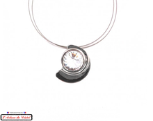 Charger l&#39;image dans la galerie, Coffret Luxe Collier Femme &quot;Bijoux Créateur&quot; Acier Inoxydable et Cristal Maison Klein : Compte à Rebours
