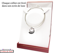 Charger l&#39;image dans la galerie, Coffret Luxe Collier Femme &quot;Bijoux Créateur&quot; Acier Inoxydable et Cristal Maison Klein : Compte à Rebours
